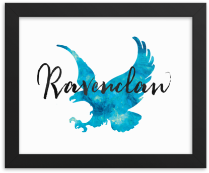 Ravenclaw Original Watercolor Artwork Featuring The - Art (600x600), Png Download