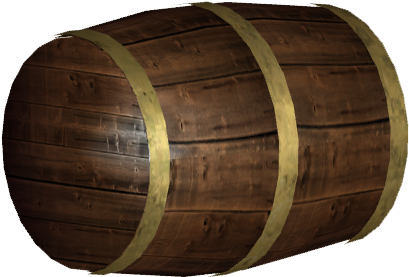 Wood Barrel 2 - Wood (408x408), Png Download