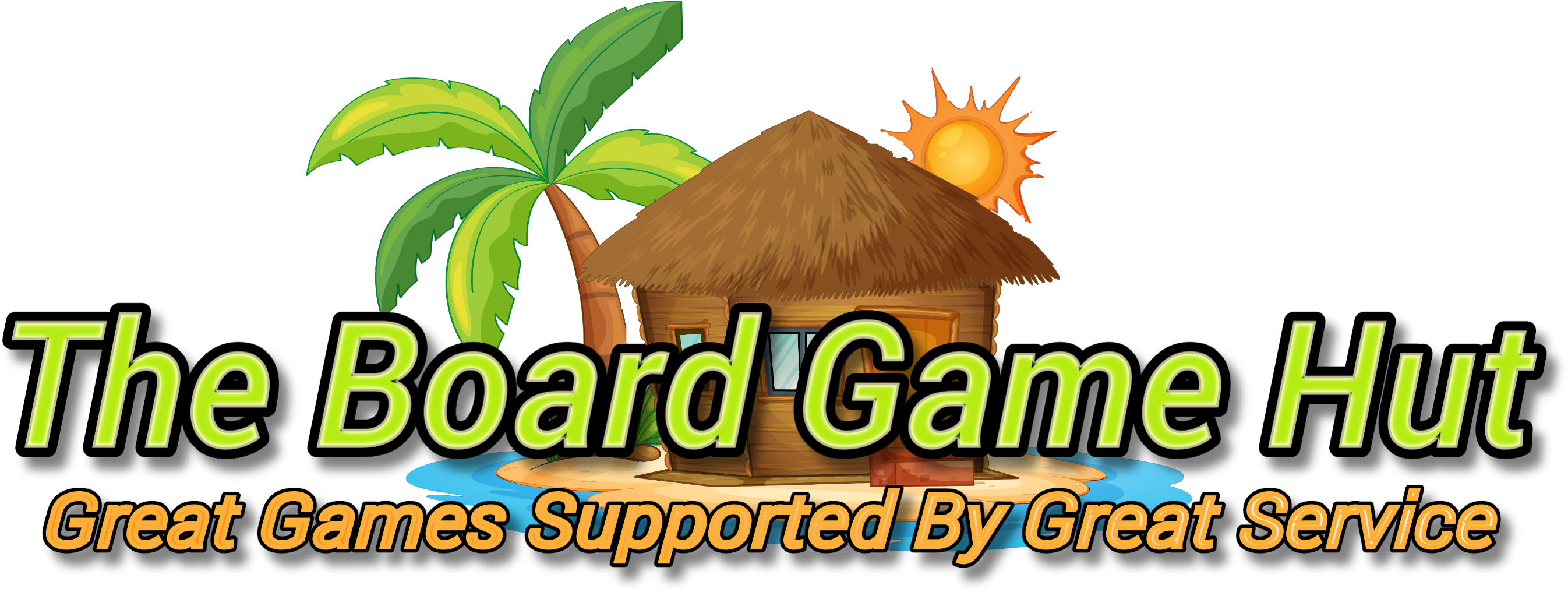 Carolina Hardware And Decor, Llc Palm Tree Grassy Island (2728x1024), Png Download