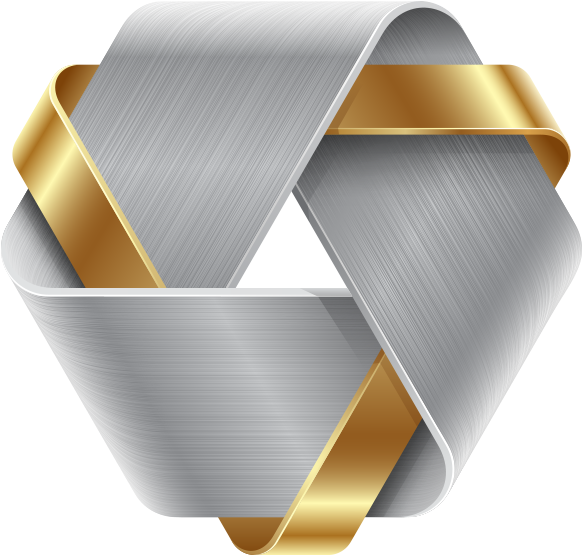 Supply Chain Wizard Helps You Achieve Your Project - Metal Shape (618x632), Png Download