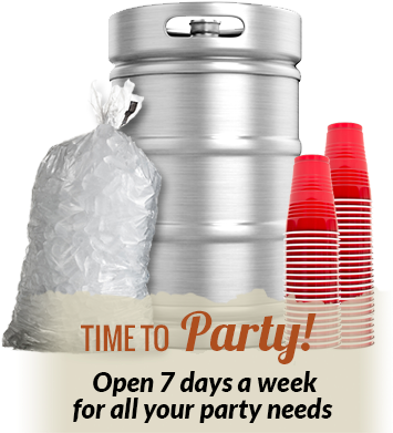 We Accept - - Party Kegs (400x424), Png Download