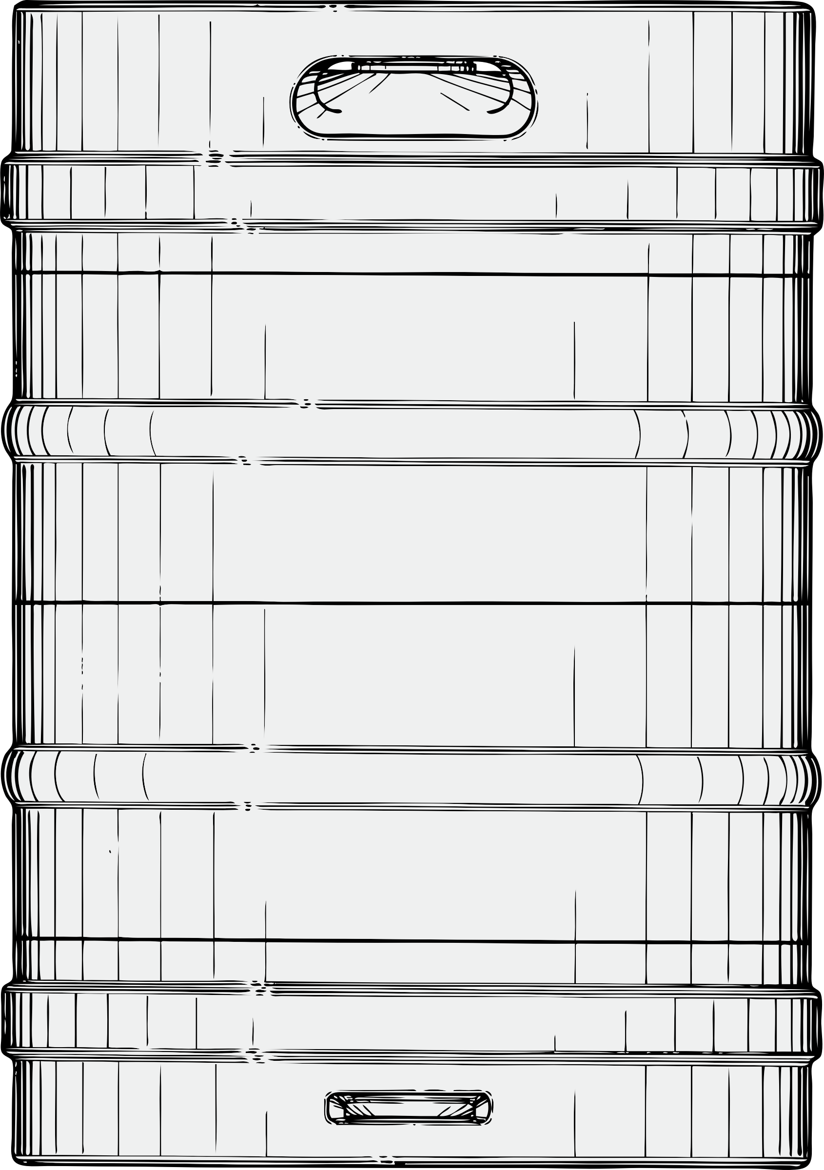 This Free Icons Png Design Of Beer Keg (1690x2400), Png Download