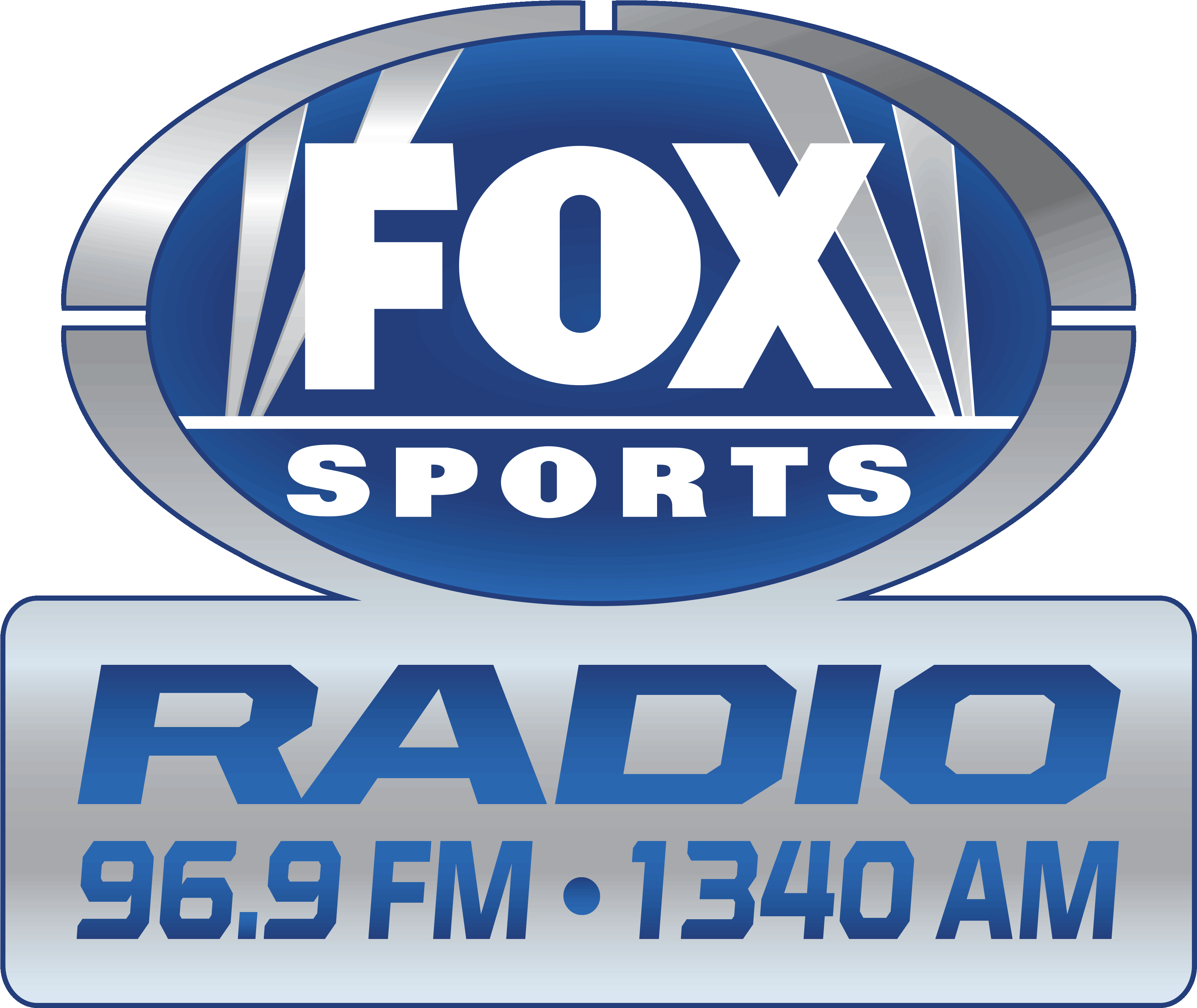 Fox Sports Logo Png - Fox Sports 1340 Am Logo (3600x3096), Png Download