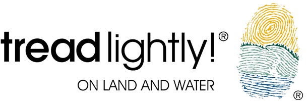 Trail Conditions, Fire Restrictions, Weather, And Land - Tread Lightly Png (617x201), Png Download