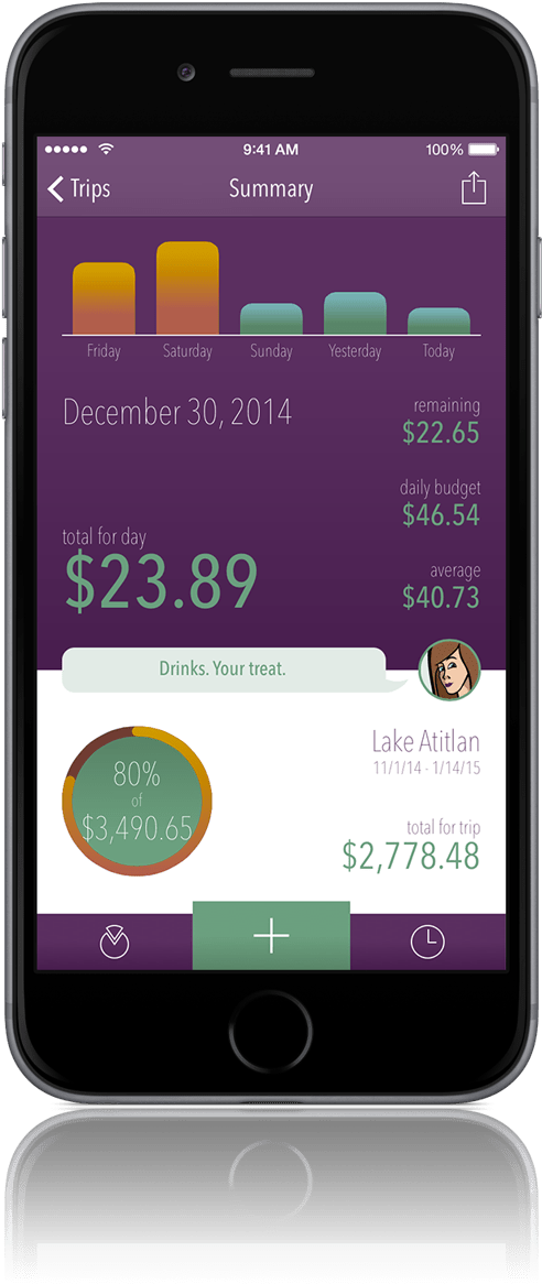 Trail Wallet, Travel Apps, Best Phone Apps - Travel Wallet App (600x1200), Png Download