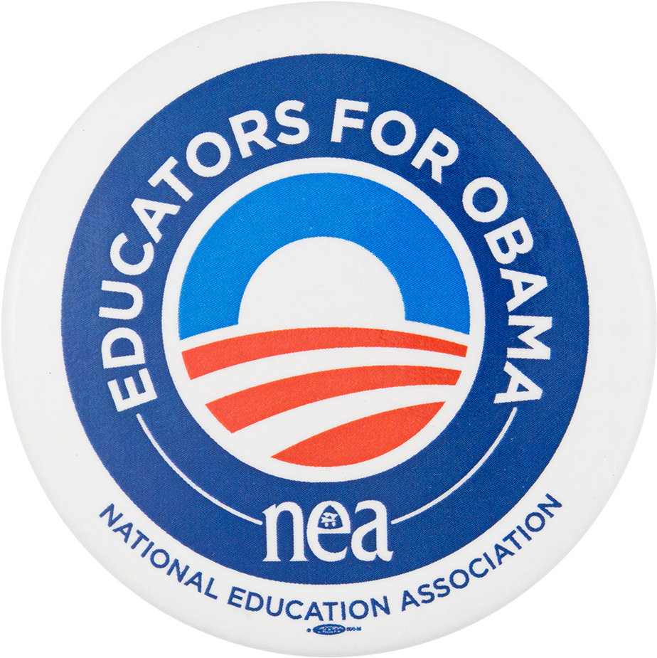 Educators For Obama - National Education Association (1000x995), Png Download