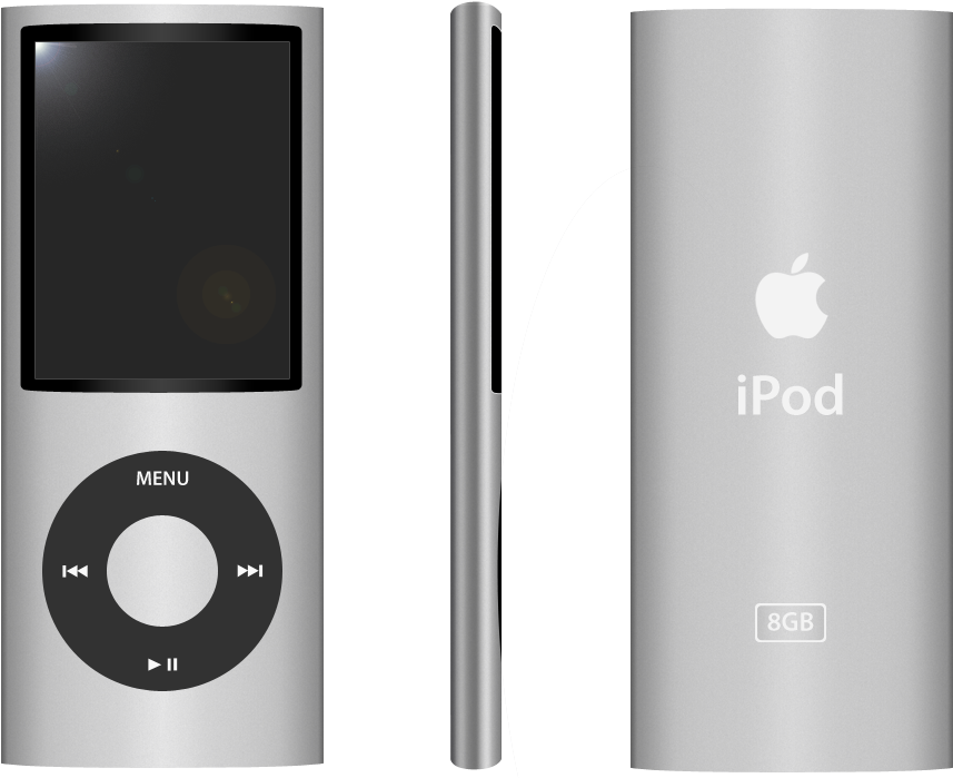 Original File - Ipod Nano (997x753), Png Download