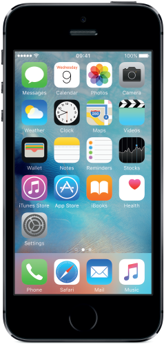 5s - Koodo Apple Iphone 5s 16gb - Space Grey - (600x600), Png Download