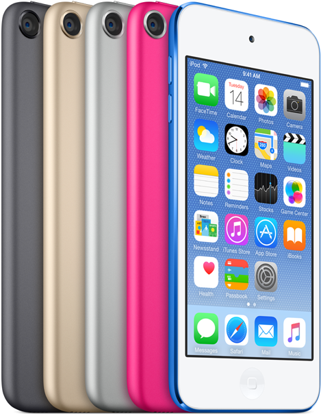 Ipod Touch - Apple Ipod Touch (6th Generation) - 64 Gb - Space Grey (1280x720), Png Download