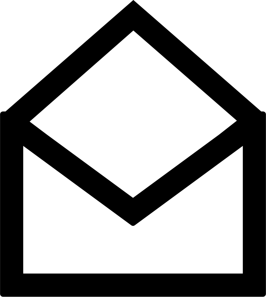 Open Envelope Mail Symbol - Global Banking And Financial Services Company (880x981), Png Download