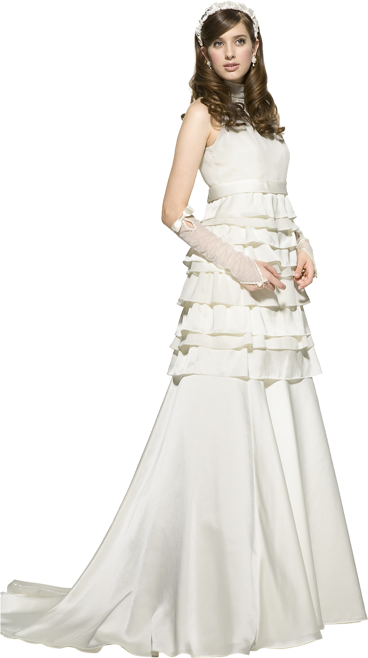 Bride Png - Gown (1015x1420), Png Download