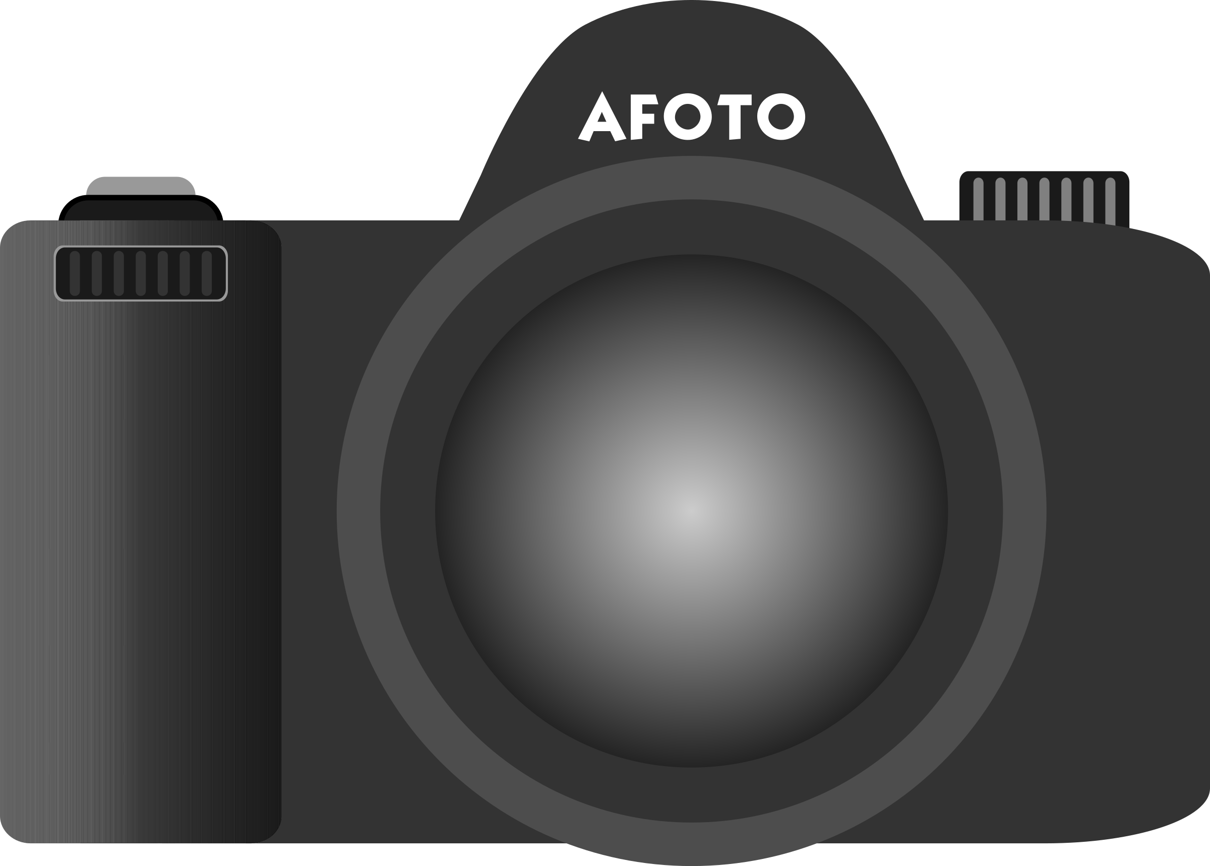 Camera Clip Art - Dslr Camera Clip Art (900x644), Png Download