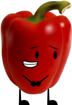 Bell Pepper - Tomato (471x495), Png Download