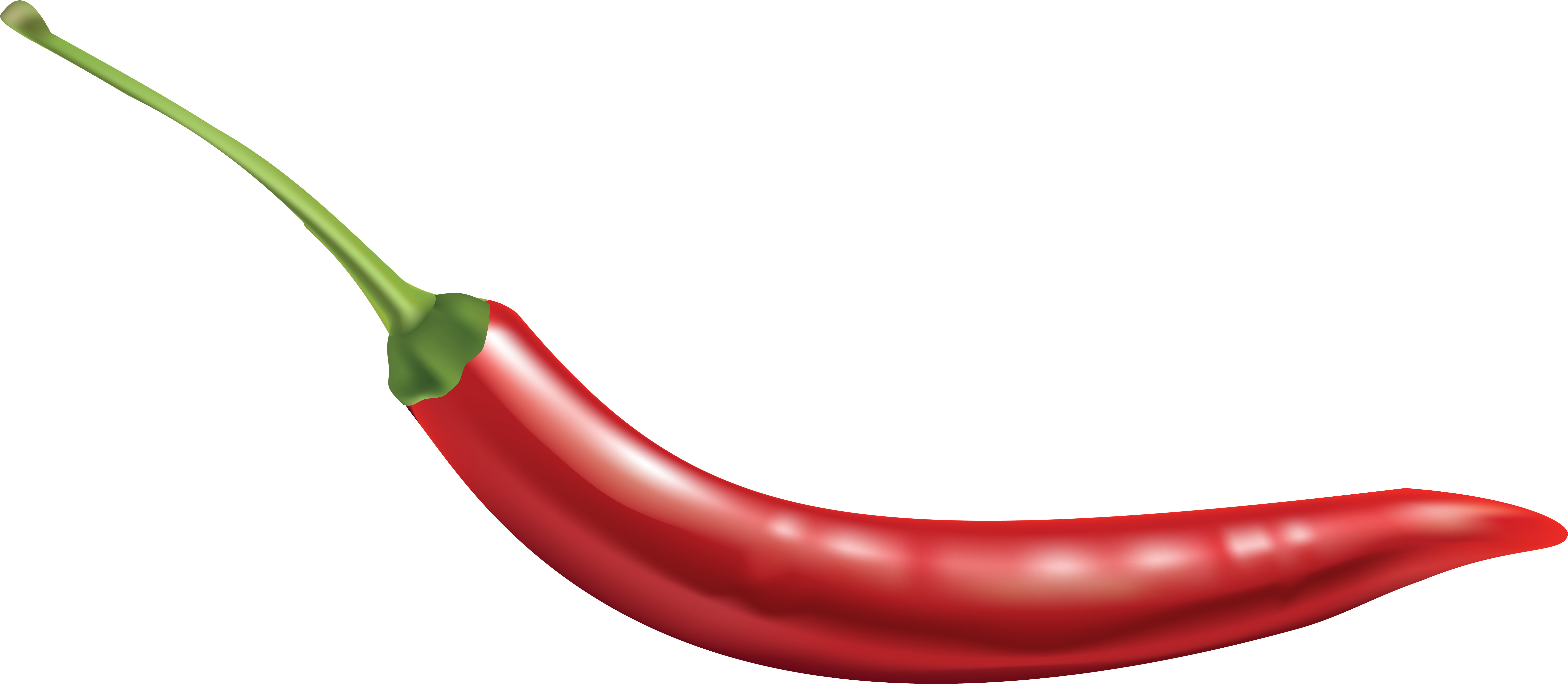 Red Chilli Clipart Png (8000x3491), Png Download