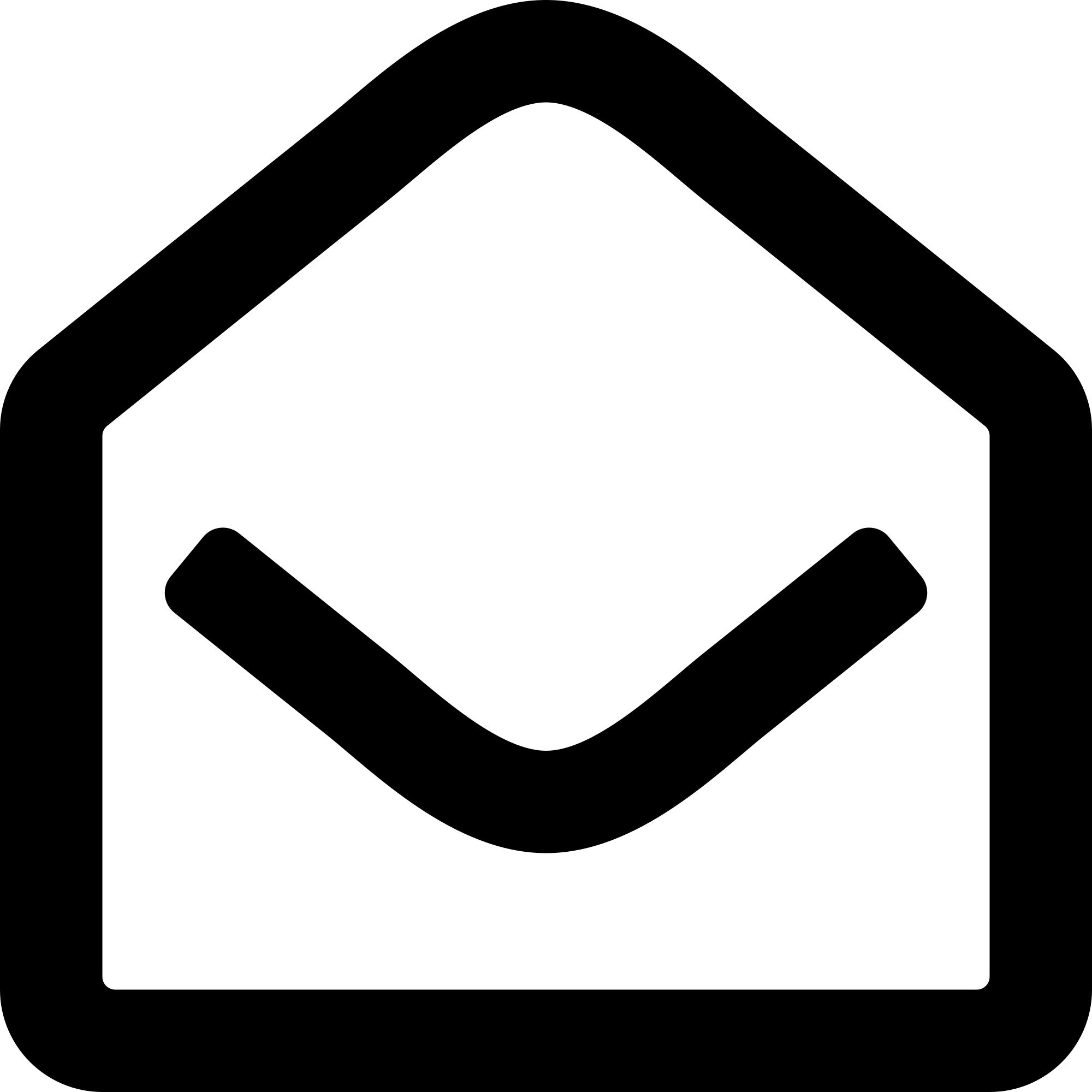 Open - Envalope Icon Fontawesome (2000x2000), Png Download