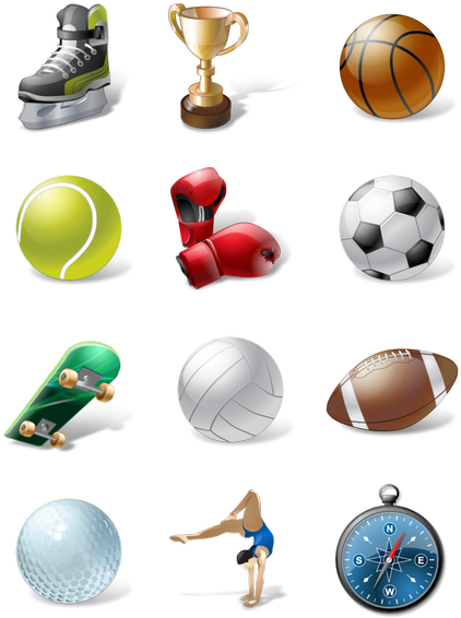 Sport Icon Pack By Noobr - Icon (552x592), Png Download