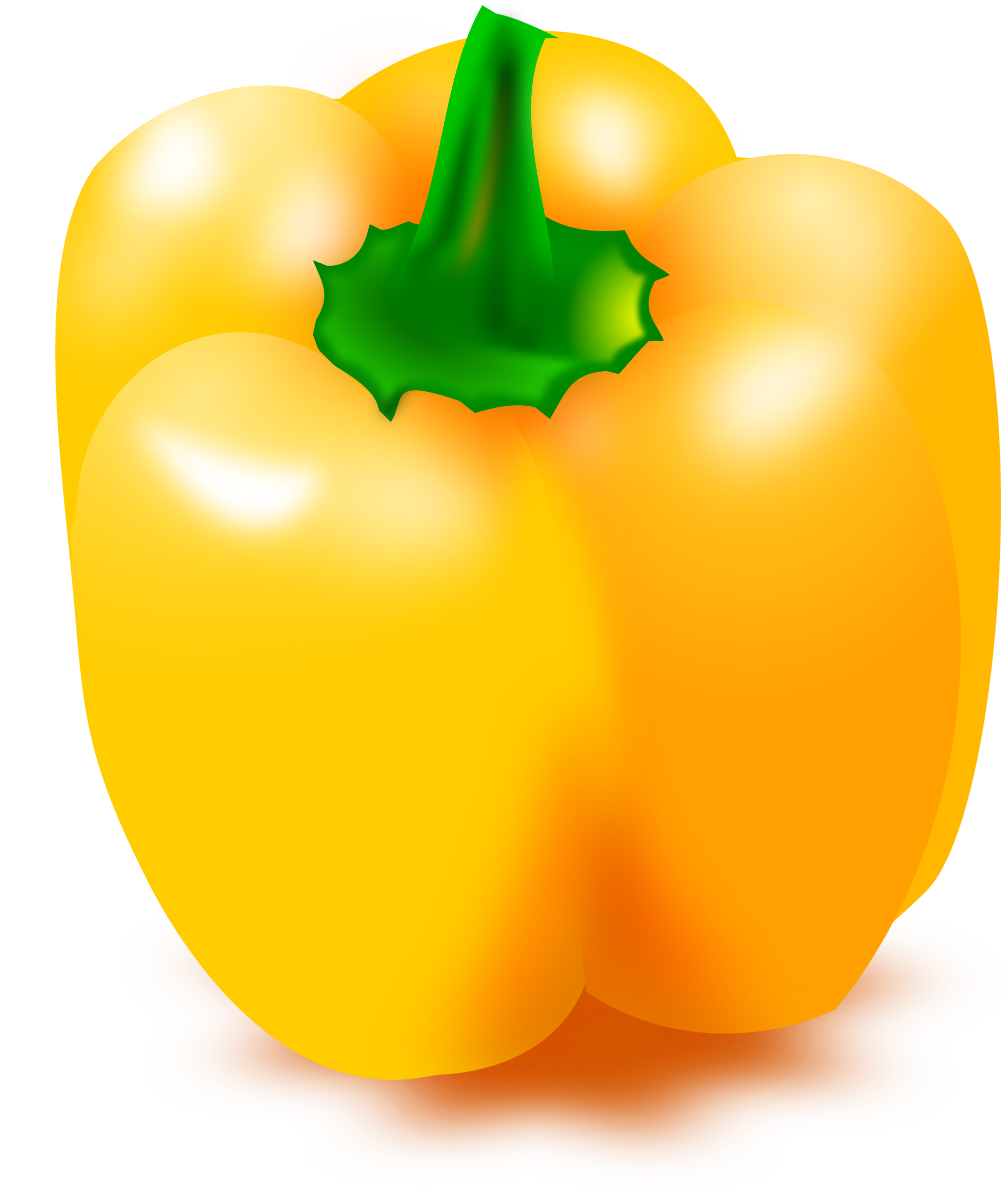 Pepper Clipart Yellow Pepper Yellow Bell Pepper Clipart Free Transparent PNG Download PNGkey