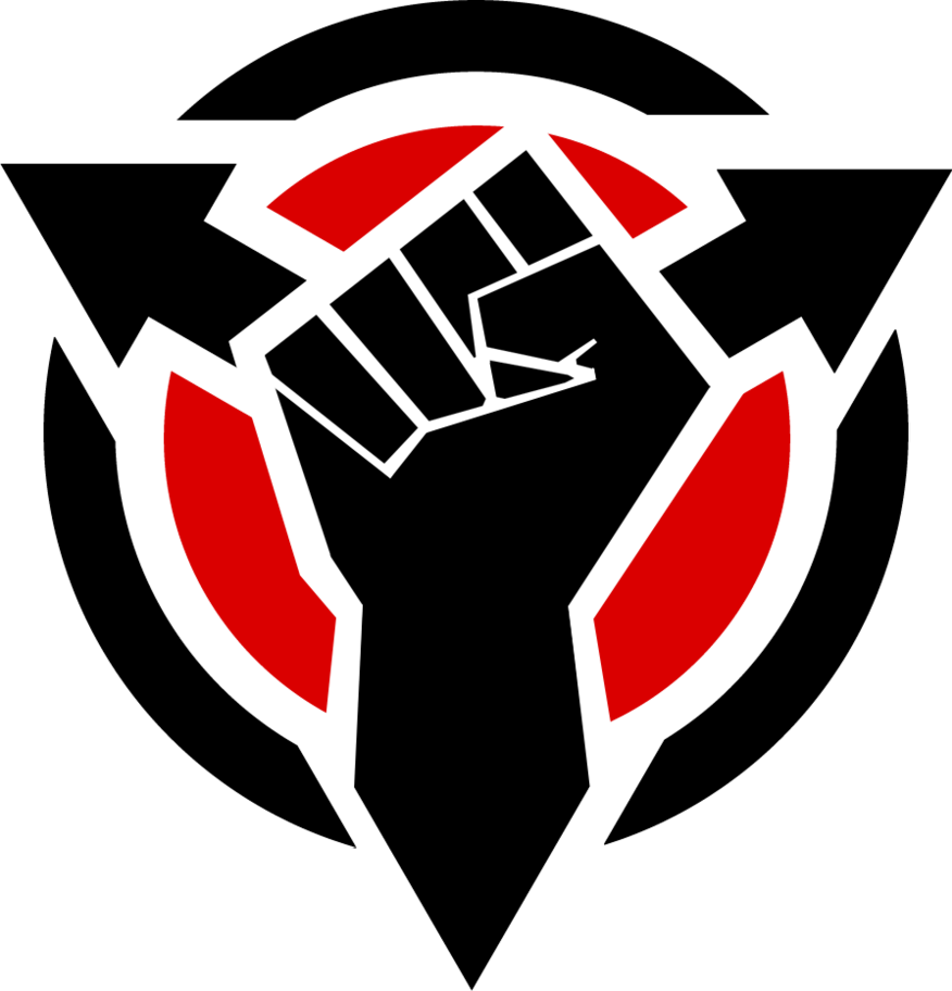 Helghan's Fist - Black Hand Killzone - Black Foam Trucker Hat (876x912), Png Download