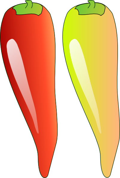 How To Set Use Chili Peppers Clipart (402x595), Png Download