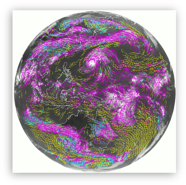 Wind Maps - Sj Ab (748x743), Png Download