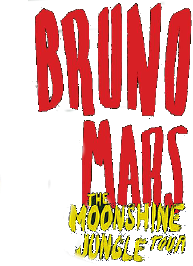 Bruno Mars Tour 201314 - Moonshine Jungle Tour (410x579), Png Download