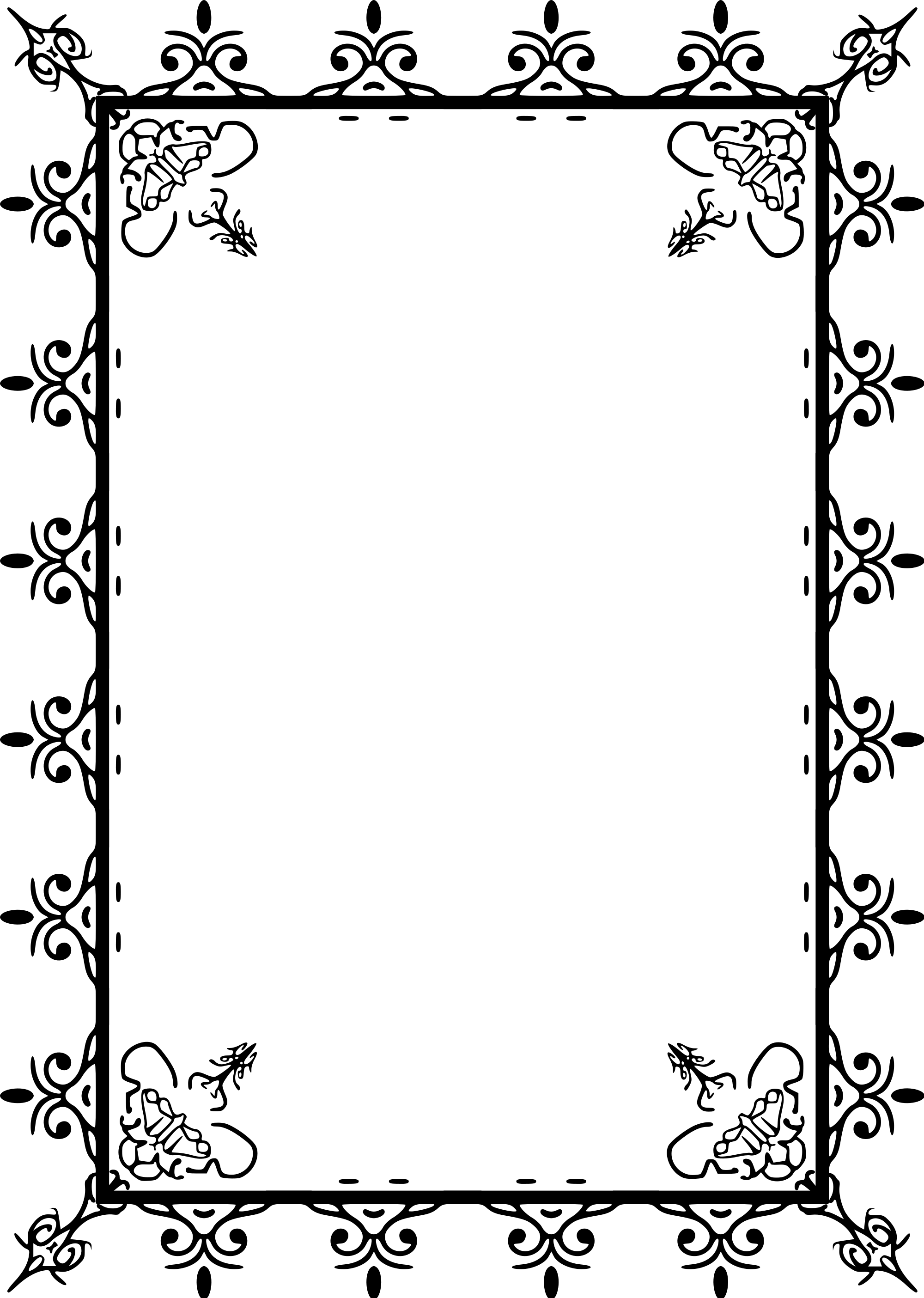 Download Indian Page Border Design Witches Chant Png Image With No Background Pngkey Com