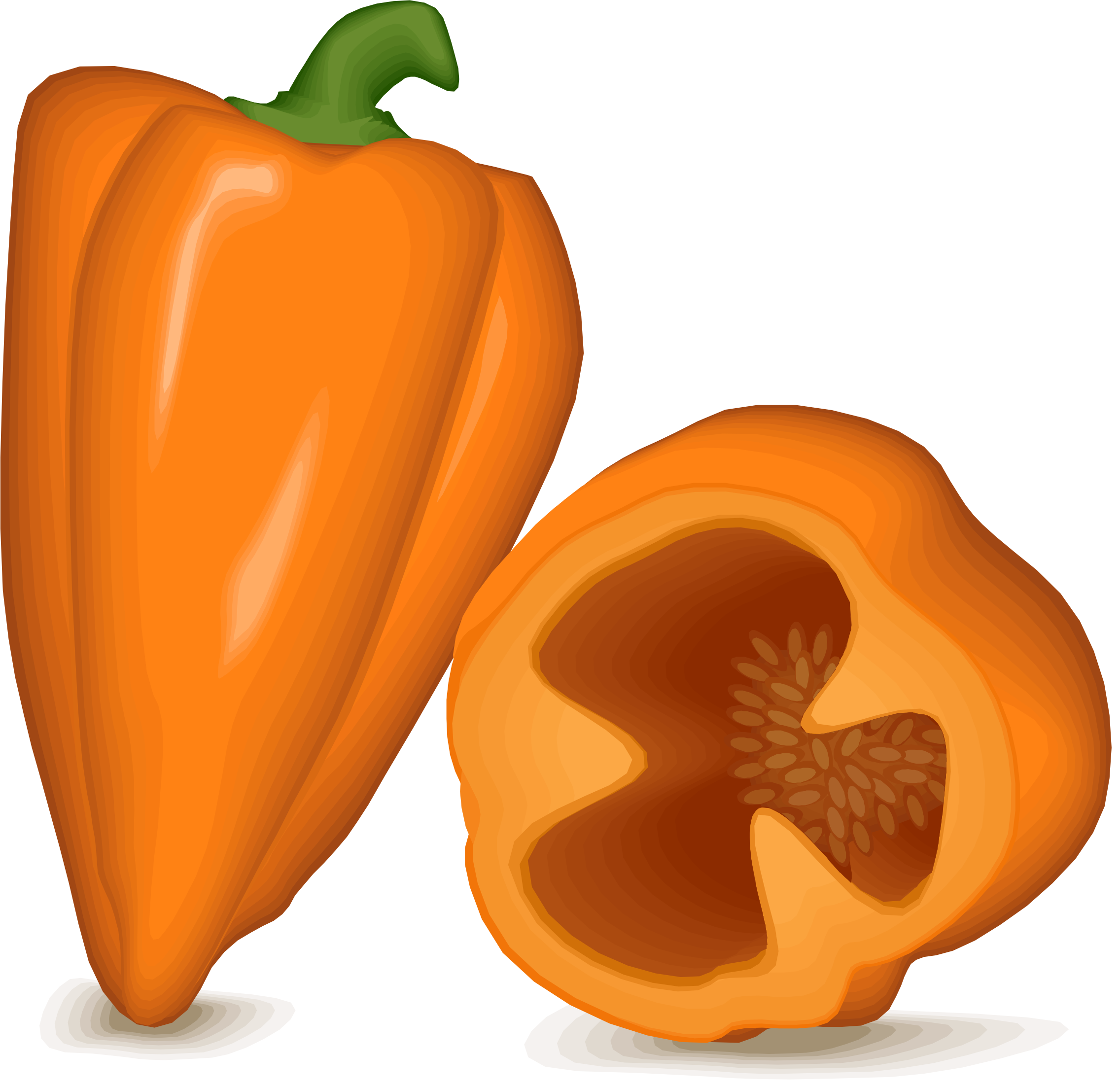 Big Image - Habanero Clipart (2272x2203), Png Download