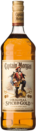 Captain Morgan Bottle Png Clip Art Free Stock - Captain Morgan Original Spiced Gold Rum (550x550), Png Download