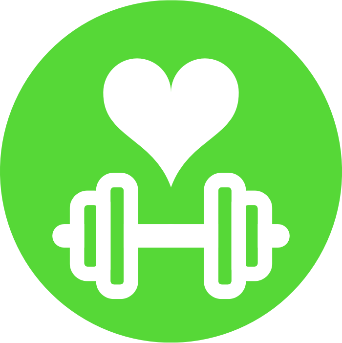 Health Fitness Icon - Green Home Icon Png (700x701), Png Download