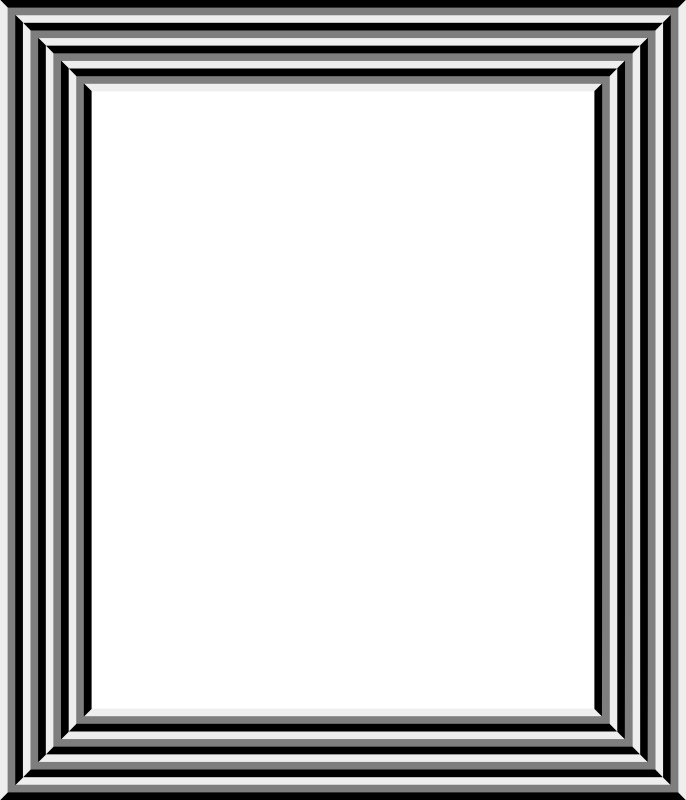 Clipart - Frame 39 - - Optical Illusion (686x800), Png Download