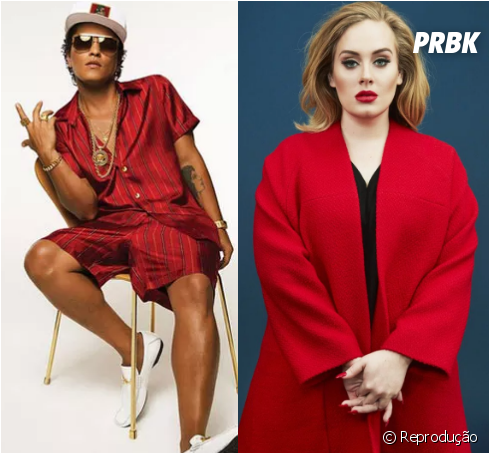 Bruno Mars Chama Adele De Diva E Diz Que Gostaria De - Bruno Mars 24k Album (624x600), Png Download