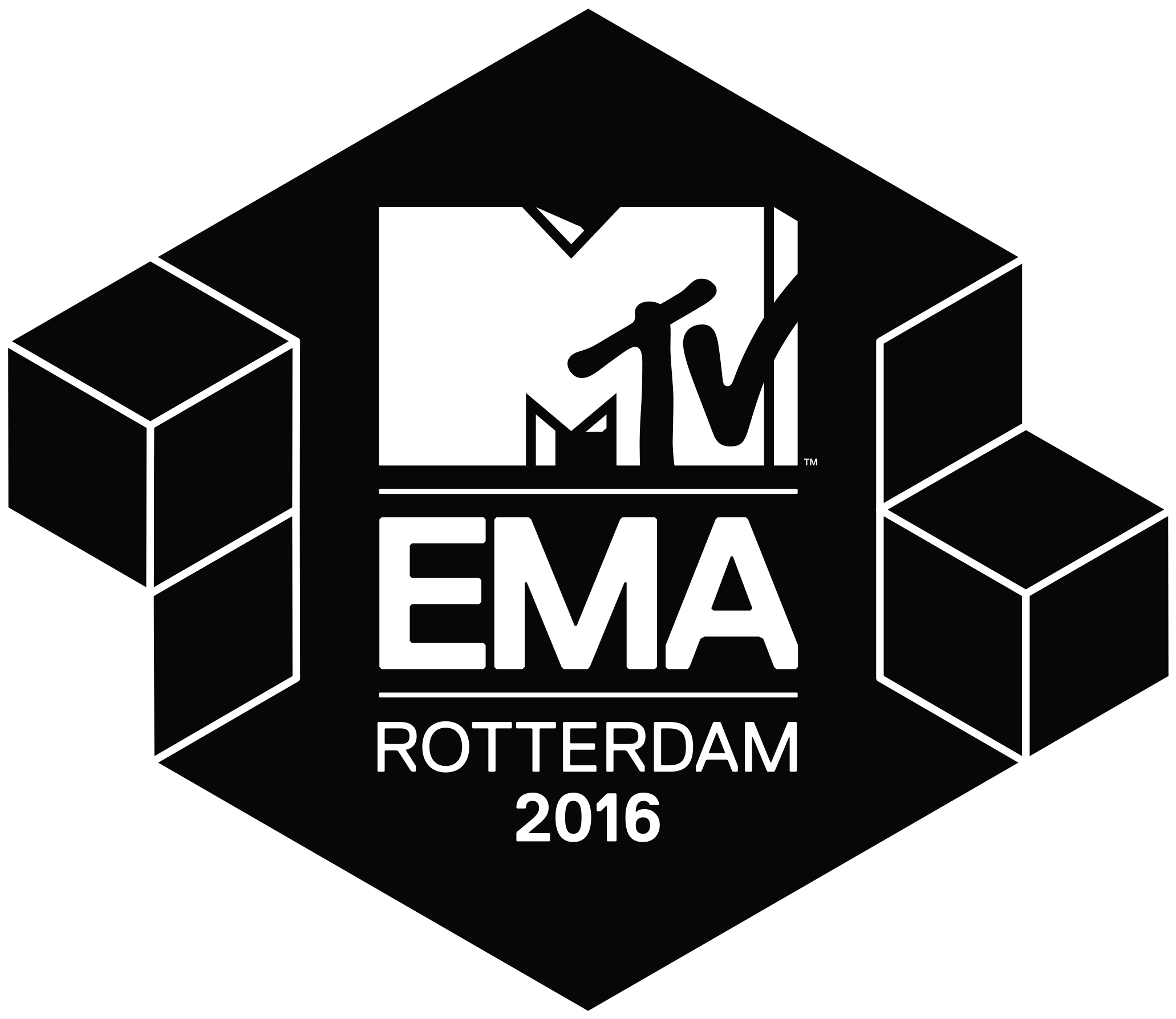 225862 2016 - Mtv - Ema - Logo 1c5967 Large - Mtv Europe Music Awards Logo (1000x1000), Png Download