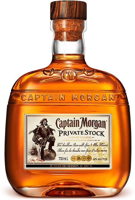 Captain Morgan Private Stock - Captain Morgan Private Stock Liquor (466x673), Png Download