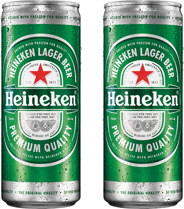 Strong End To Year Aids Heineken Results - Heineken Lager - 12 Fl Oz Bottle (638x725), Png Download