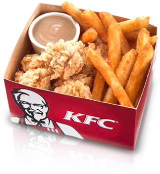 Kfc Snackbox - Kfc Snack Box Price Philippines (394x364), Png Download