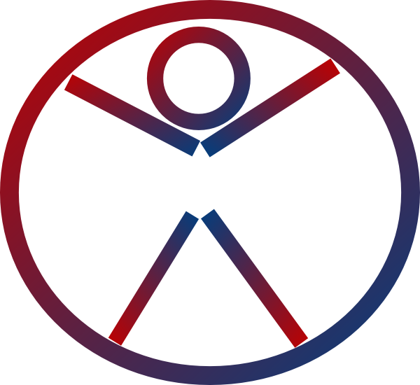 How To Set Use Vitruvian Stick Man Clipart (600x550), Png Download