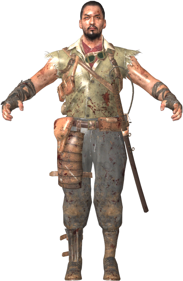 Black Ops 3 Ruin Png - Figurine (643x986), Png Download