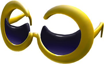 Golden Crescent Moon Shades - Golden Crescent (420x420), Png Download