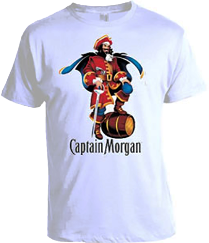 Captain Morgan Beer T Shirt,cheep Beer T Shirts,alcohol - Captain Morgan Rum Costume (450x500), Png Download