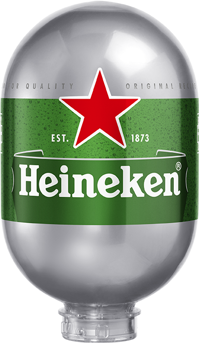 Heineken 8l Keg - Heineken (679x926), Png Download