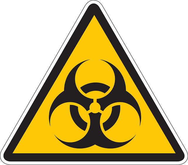 Warning Sign, Symbol, Safety, Danger, Information, - Biohazard Sign (640x560), Png Download
