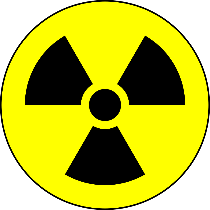 Radioactive Danger Symbol Svg Clip Arts 600 X 600 Px (600x600), Png Download