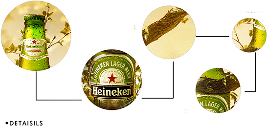 Heineken Beer - Hyson (600x313), Png Download