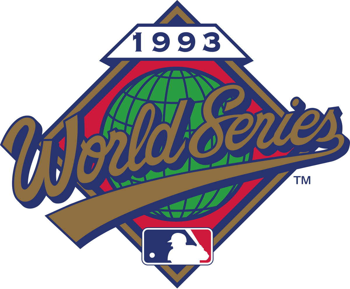 1993 World Series Logo (1200x994), Png Download