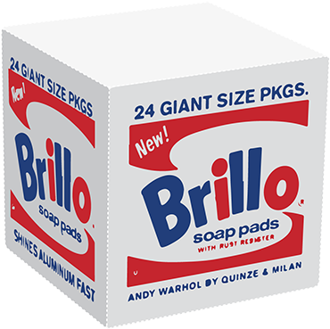 Andy Warhol Brillo Pouf - Brillo Box For Sale (567x567), Png Download