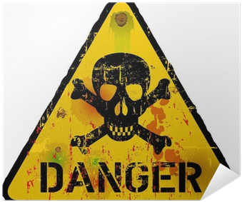 Danger Sign, Warning / Prohibition Sign, Vector Poster - Area 51: The Most Secretive Government Conspiracy ] (400x400), Png Download