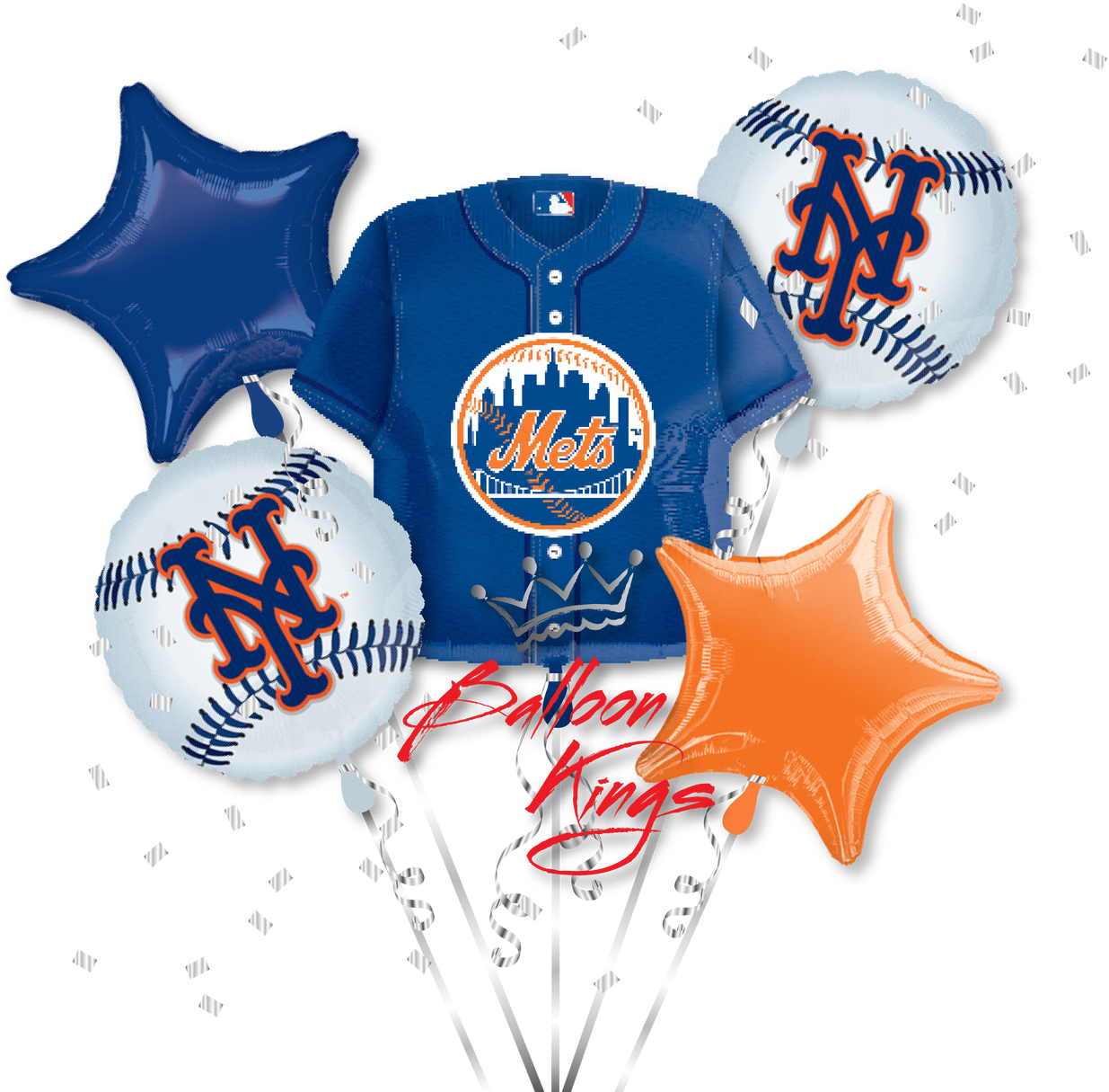 New York Mets Bouquet - Citi Field (1280x1280), Png Download