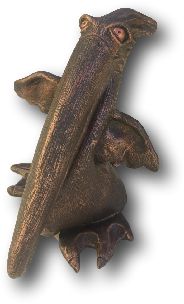 Free Standing Pelican Creatures With Attitude - Smooth Newt (993x993), Png Download