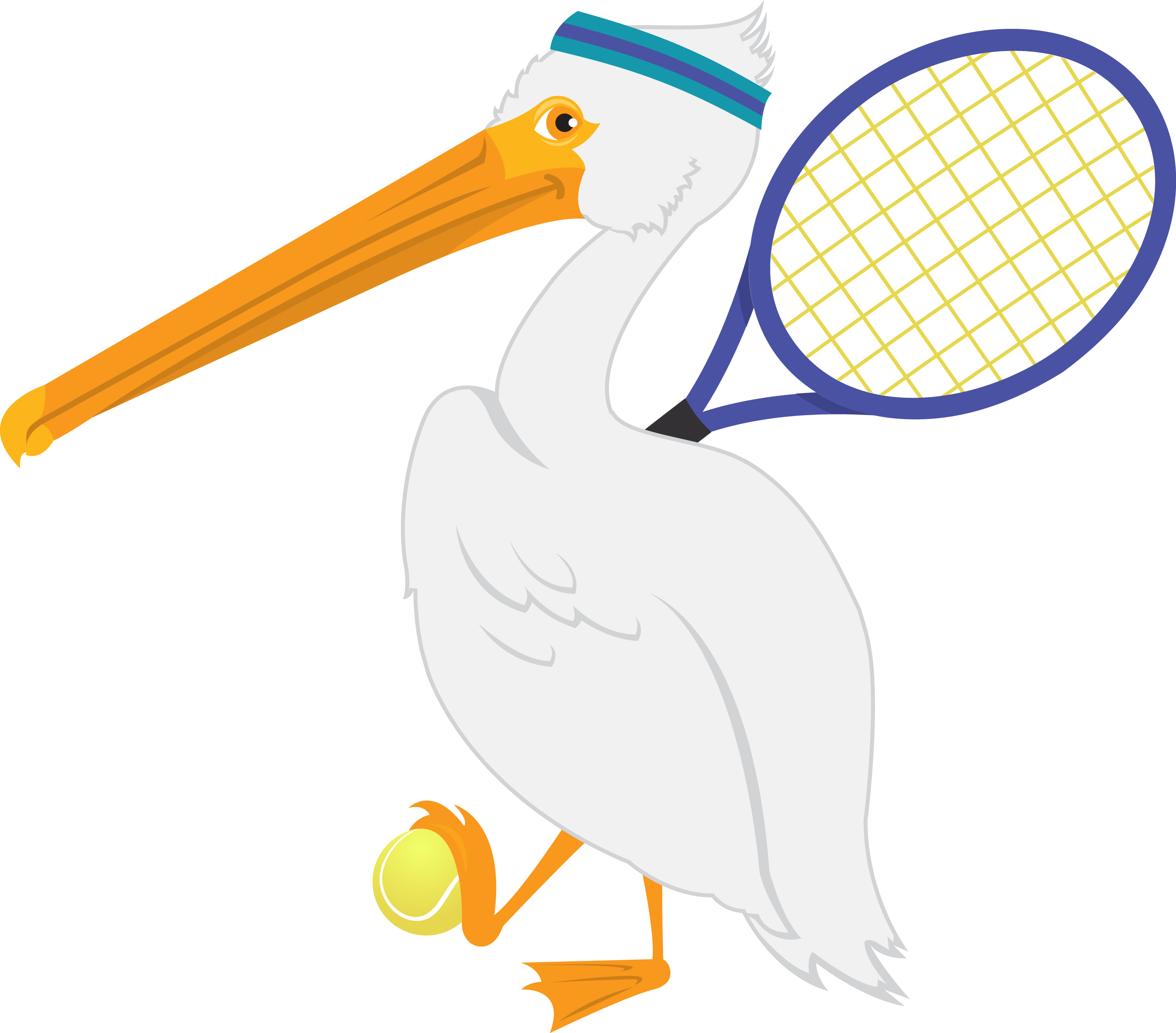 Beak Clip Pelican - Lovendegem (2904x2550), Png Download