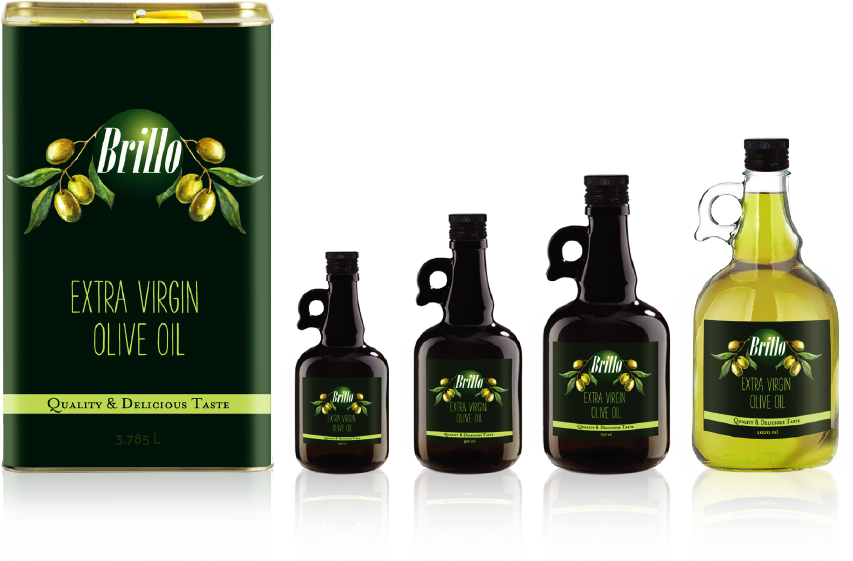 Brillo Extra Virgin Olive Oil - Olive Oil (853x561), Png Download